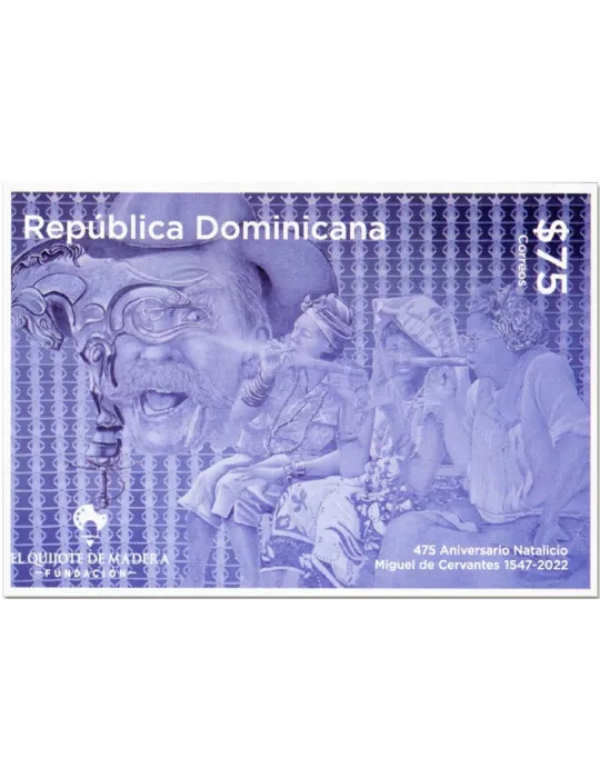 n° 81 - Timbre DOMINICAINE Blocs et feuillets