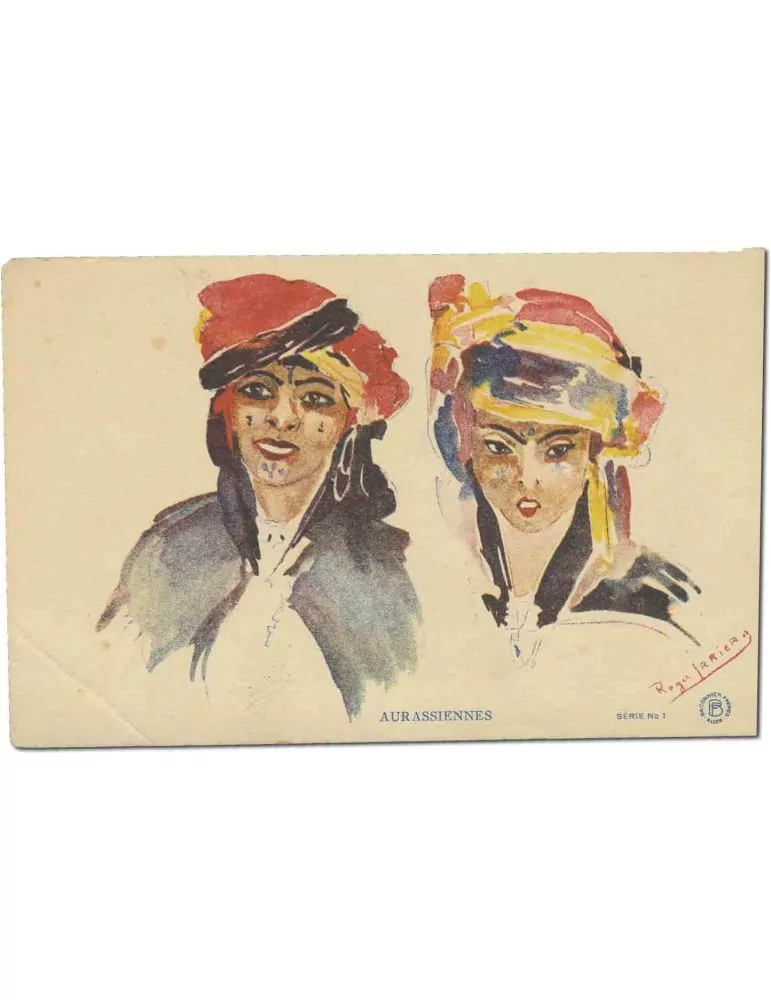 ALGERIE: CPA Scènes et types algériens