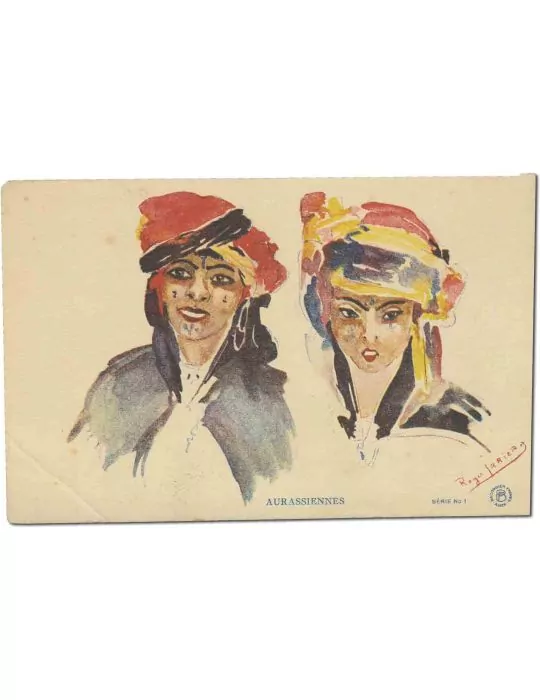 ALGERIE: CPA Scènes et types algériens