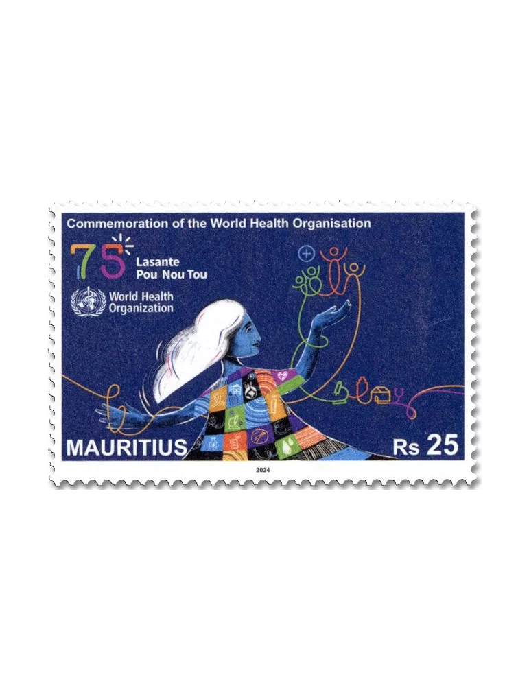 n° 1279 - Timbre MAURICE Poste