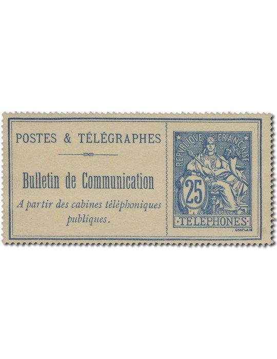 n° 16** - Timbre FRANCE Telephone