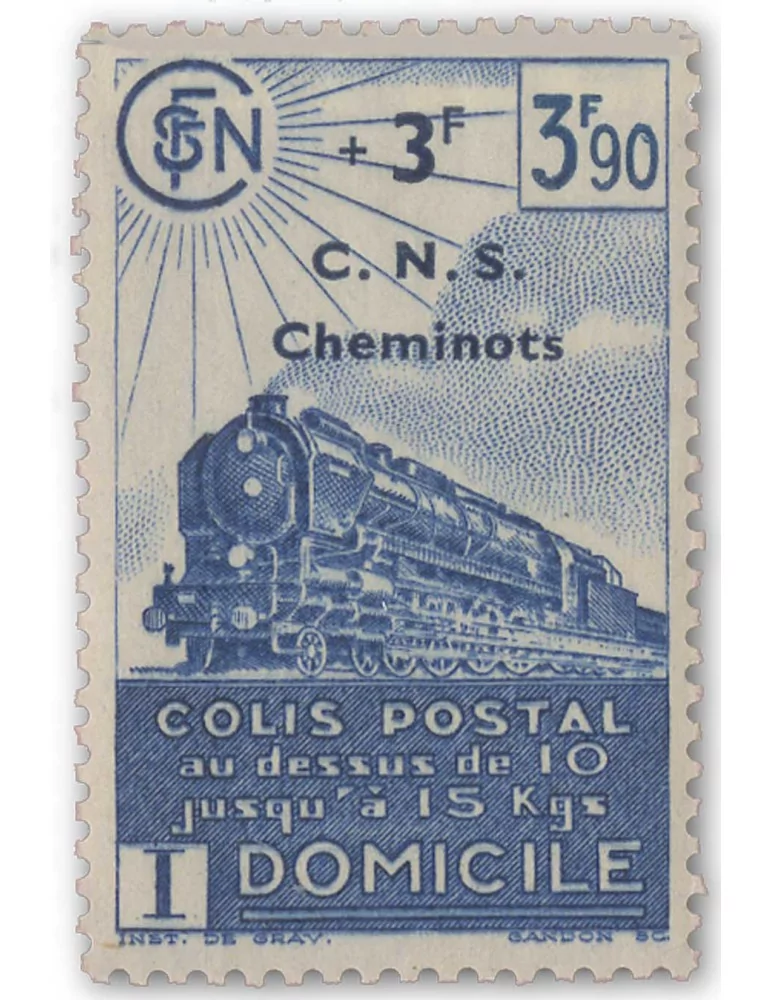 n° 191/199** - Timbre FRANCE Colis Postaux