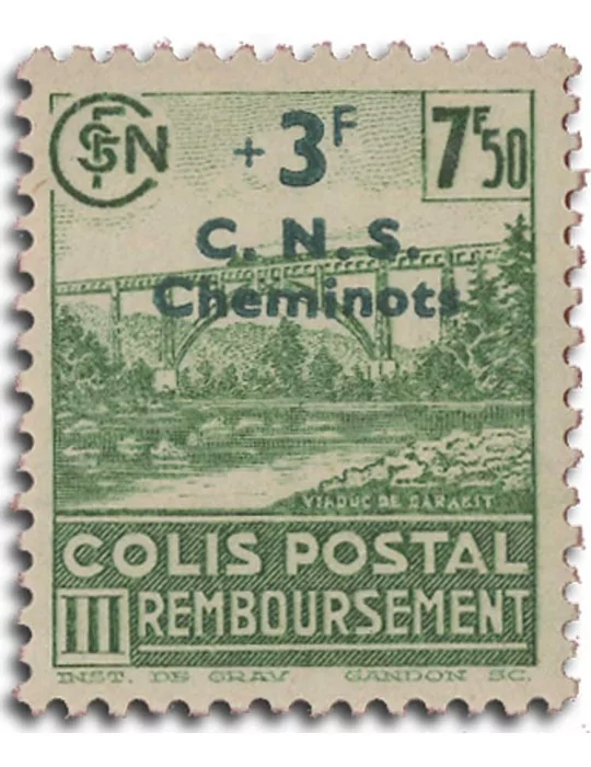 n° 191/199** - Timbre FRANCE Colis Postaux
