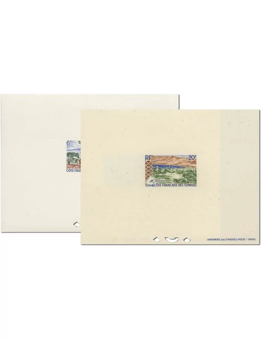 n° 322/323 - Timbre COTE DES SOMALIS Poste