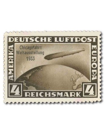 n° 42B/C* - Timbre ALLEMAGNE EMPIRE Poste Aerienne 2