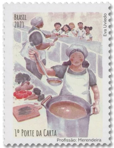 n° 3988 - Timbre BRESIL Poste