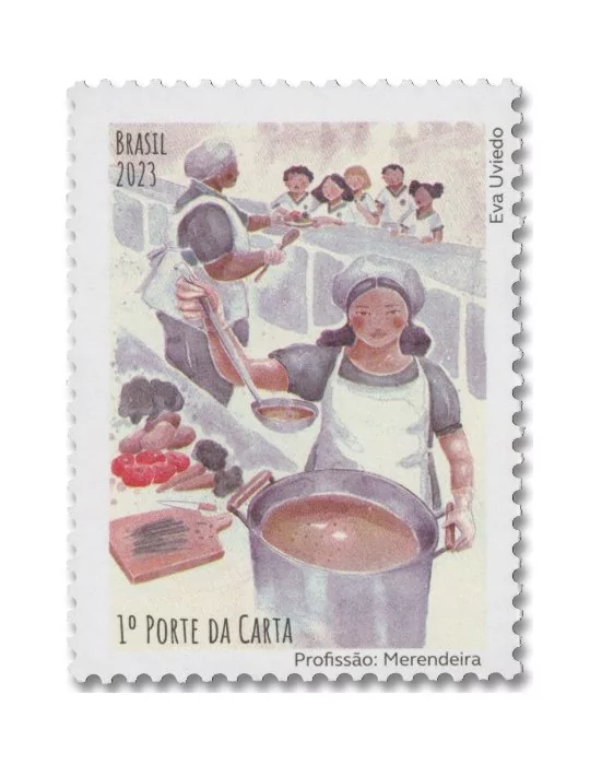 n° 3988 - Timbre BRESIL Poste