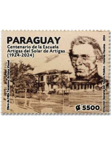 n° 3349 - Timbre PARAGUAY Poste