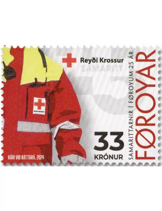 n° 1095 - Timbre ILE FEROE Poste