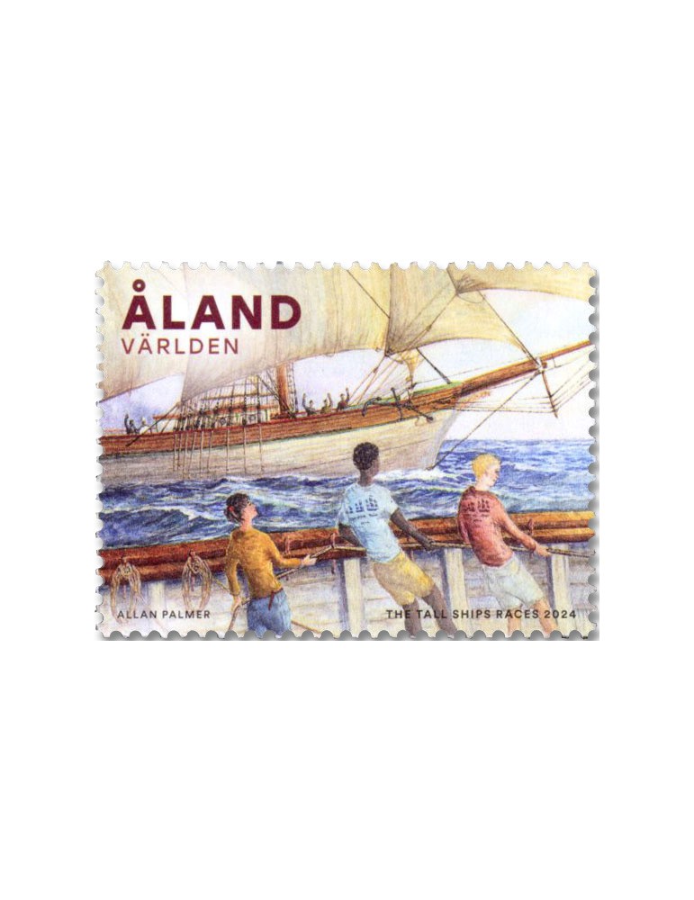 n° 560 - Timbre ALAND Poste