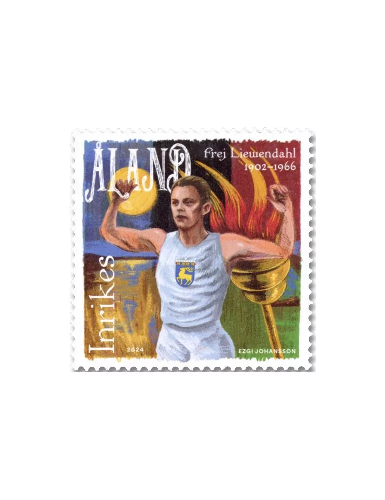 n° 561 - Timbre ALAND Poste