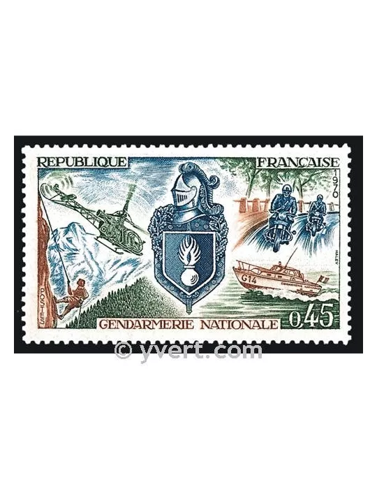 n° 1622 - Timbre France Poste