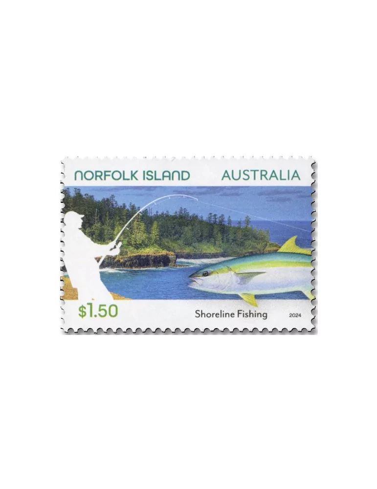 n° 1245/1246 - Timbre NORFOLK Poste