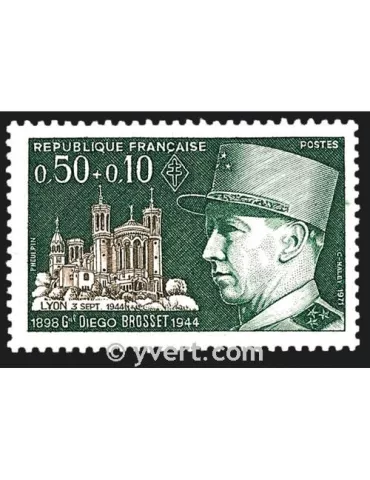 n° 1668 - Timbre France Poste