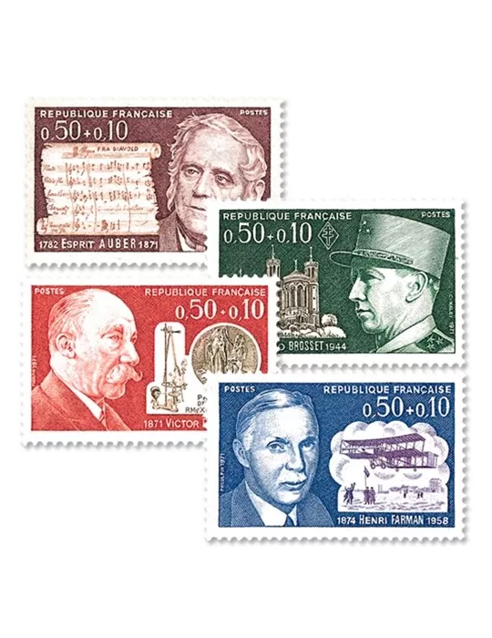 n° 1667/1670 - Timbre France Poste