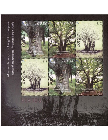 n° 485/487 (les 6 valeurs) - Timbre KOSOVO Poste