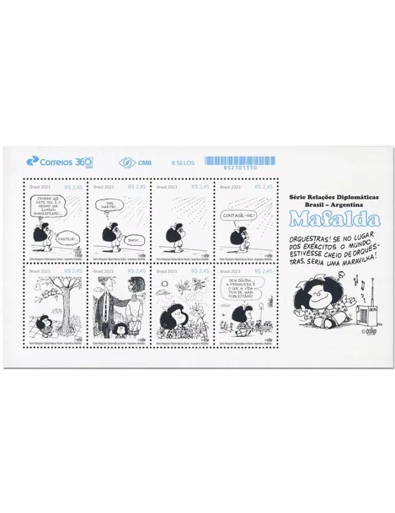 n° 3980/3987 - Timbre BRESIL Poste