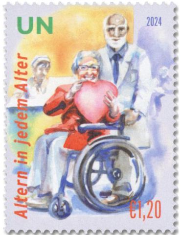 n° 1213 - Timbre ONU VIENNE Poste