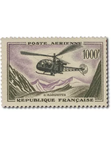 n° 35/37* - Timbre FRANCE Poste Aerienne 2