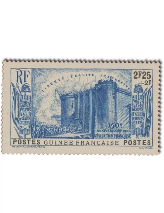 n° 153/157** - Timbre GUINEE Poste