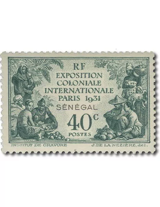 n° 110/113* - Timbre SENEGAL Poste