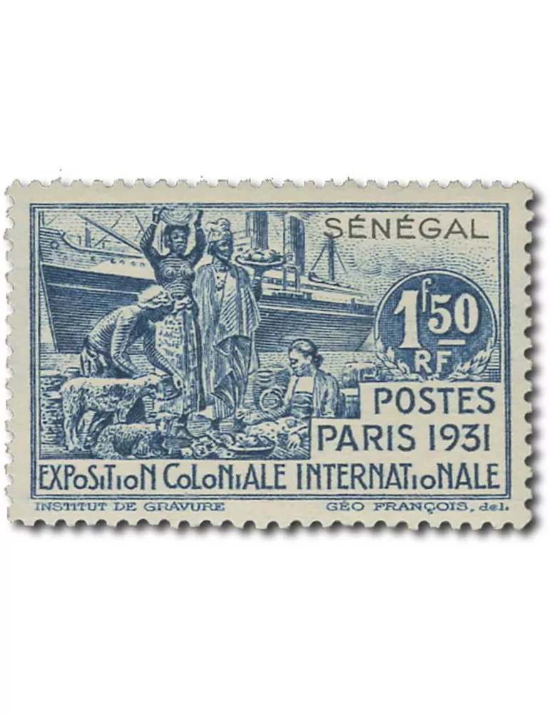 n° 110/113* - Timbre SENEGAL Poste