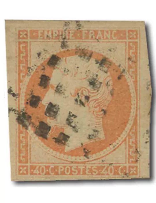 n° 16 obl. TB - Timbre FRANCE Poste