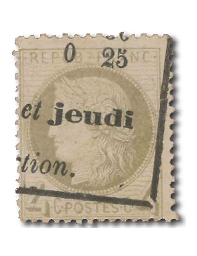 n° 52 obl. - Timbre FRANCE Poste