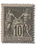 n° 103* - Timbre FRANCE Poste