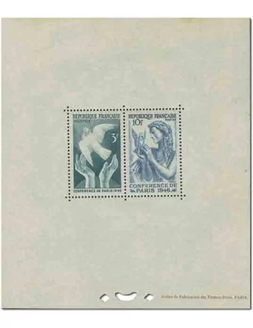 n° 761/762* - Timbre FRANCE Blocs Speciaux