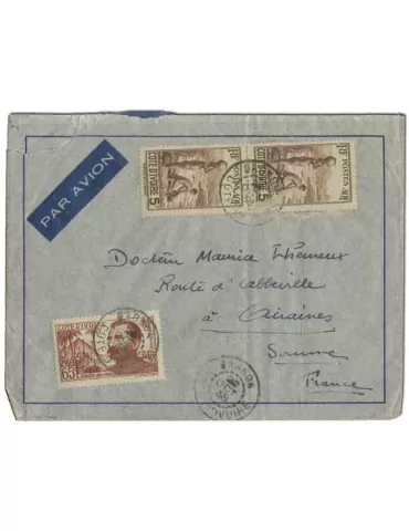 n° 130 x 2 et n° 139 obl. - Timbre COTE D'IVOIRE Poste