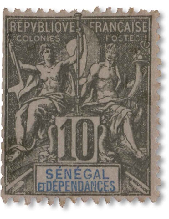 n° 8/20* - Timbre SENEGAL Poste