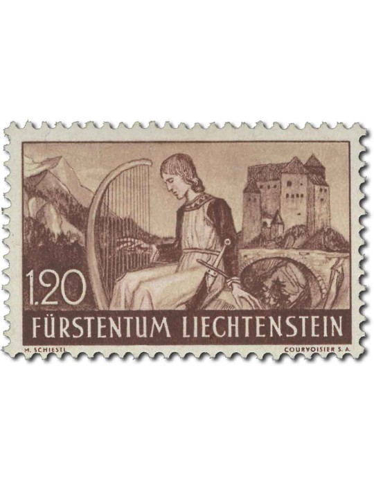 n° 141/152* - Timbre LIECHTENSTEIN Poste