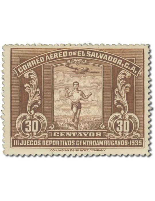 n° 31/35* - Timbre SALVADOR Poste Aerienne