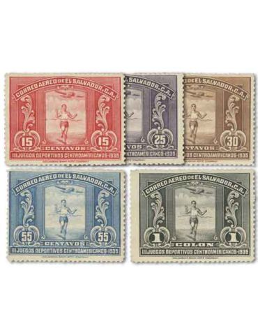 n° 31/35 - Timbre SALVADOR Poste Aerienne