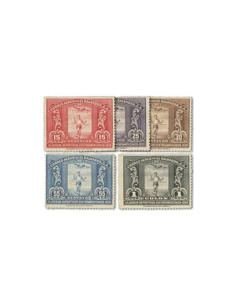 n° 31/35 - Timbre SALVADOR Poste Aerienne