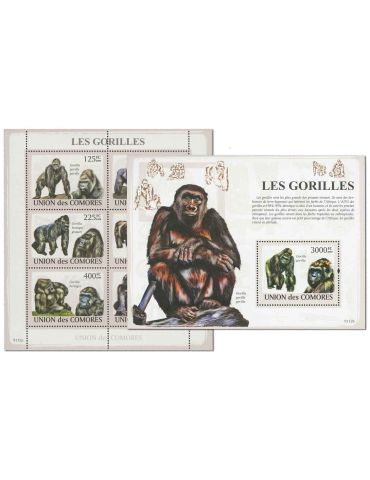 COMORES : Thématique (Les Gorilles)