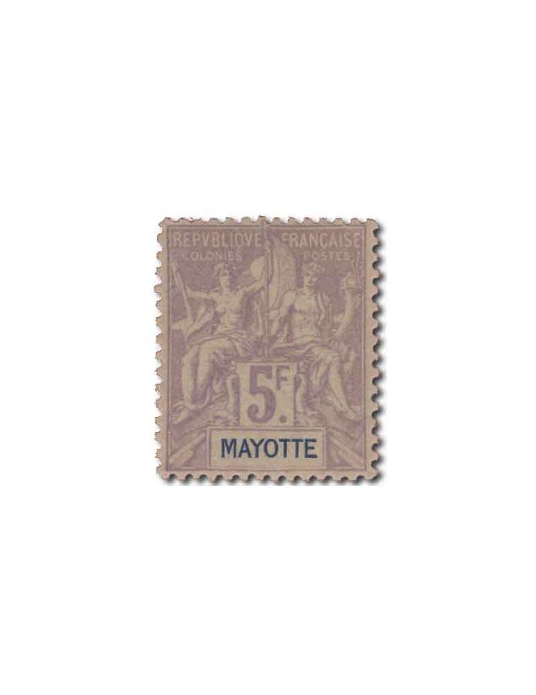 n° 14 - Timbre MAYOTTE Poste