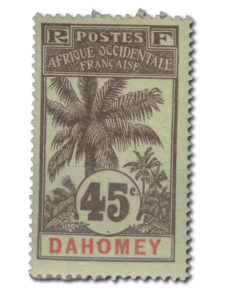 n° 23/32*/obl. - Timbre DAHOMEY Poste