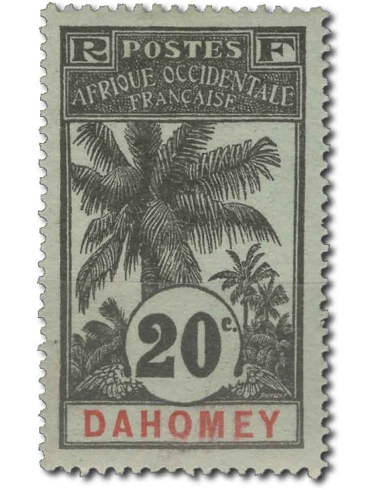 n° 23/32*/obl. - Timbre DAHOMEY Poste