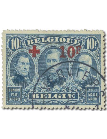 n° 163 obl. - Timbre BELGIQUE Poste