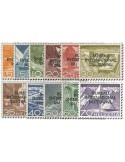 n° 316/326* - Timbre SUISSE Service