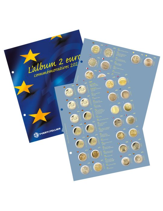 Recharges 2 EURO COMMÉMORATIFS (2025)