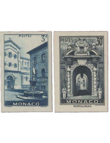 n° 369/370** ND - Timbre MONACO Poste