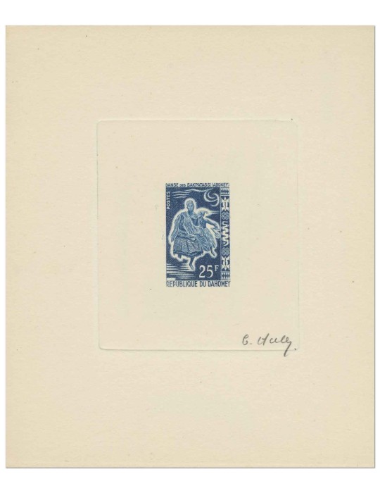 n° 209 - Timbre DAHOMEY Poste