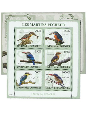 COMORES : Thématique (Les Martins-Pêcheur)