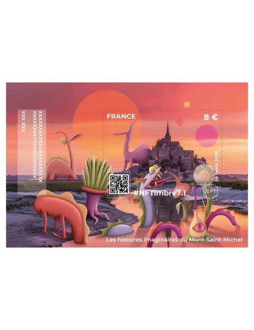 copy ofcopy ofn° 7.1 - Timbre FRANCE Timbres Crypto (NFTimbre5.1)