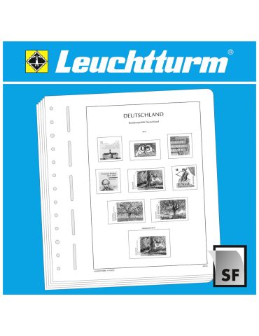 FRANCE SF : 2025 (avec pochettes) - LEUCHTTURM