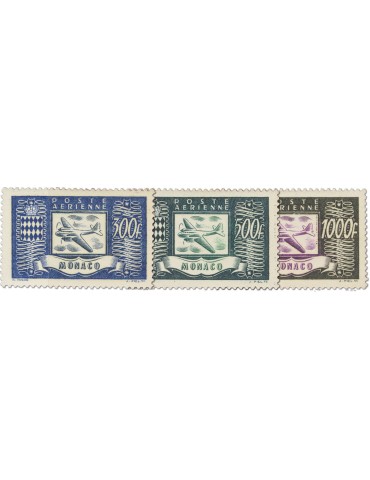 n° 42/44* - Timbre MONACO Poste Aerienne
