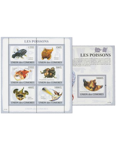 COMORES : Thématique (Les Poissons)